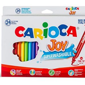 Carioca Joy 24 pennarelli punta fine – confezione 6 scatole