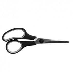 Forbici adulto 18 cm manico gomma