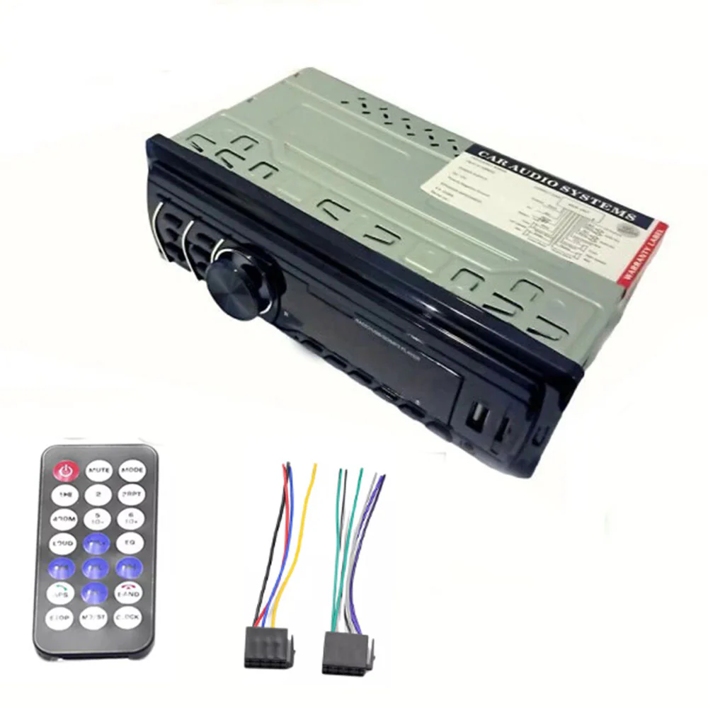 Autoradio stereo FM SD USB MP3 AUX 35mm 65W x 4 con telecomando - immagine 6