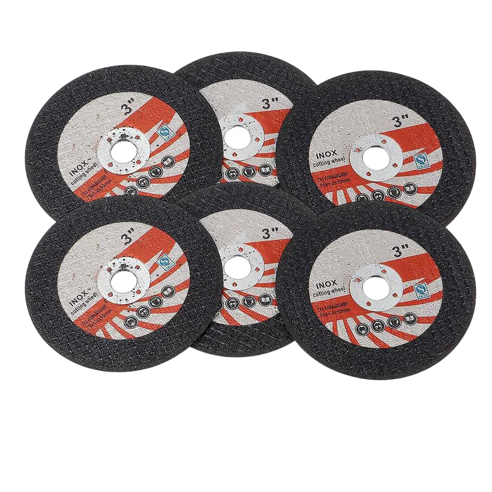 Kit di 6 mini disco da taglio 3” dischi per metallo ferro 75 mm