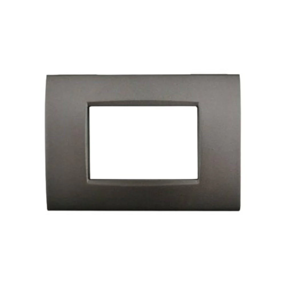 Placchetta grigio antracite 3-7 posti compatibile living air - immagine 3