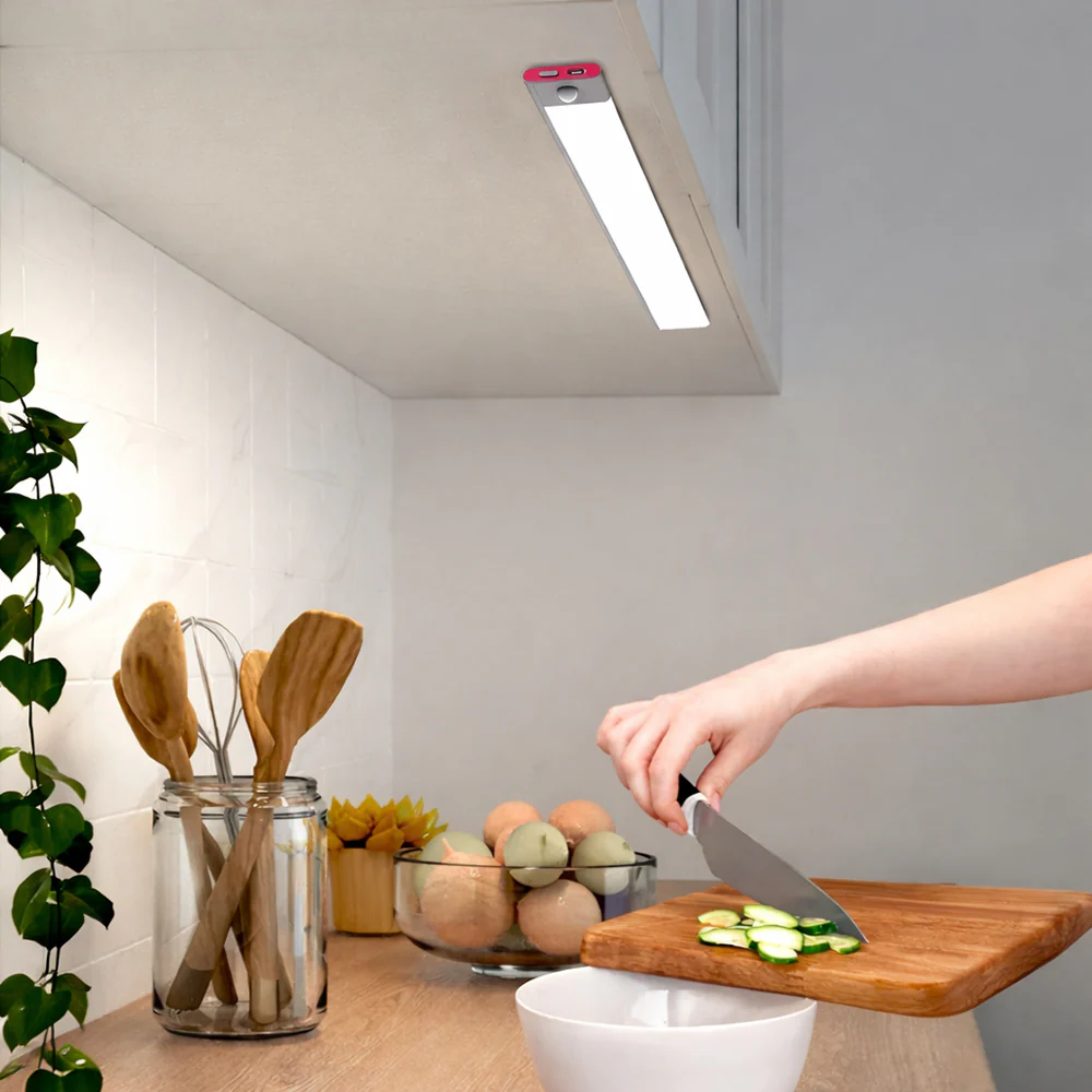 Sottopensile led calamitata sensore crepuscilare di movimento 4000k - immagine 4